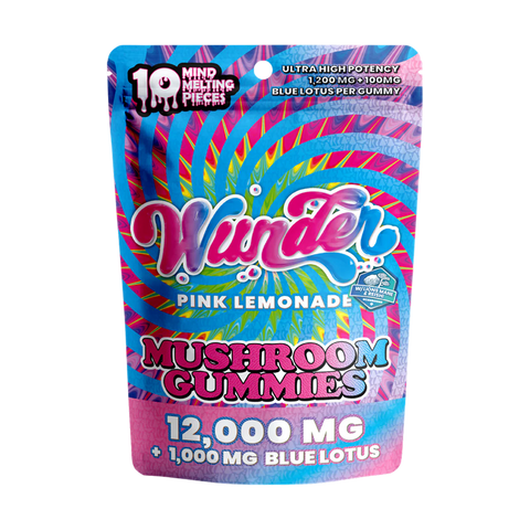 Wunder Mushroom Gummies 12,000mg 10ct