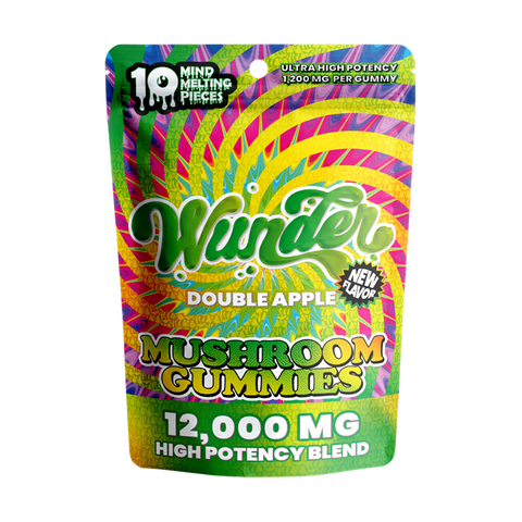 Wunder Mushroom Gummies 12,000mg 10ct