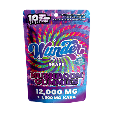 Wunder Mushroom Gummies 12,000mg 10ct